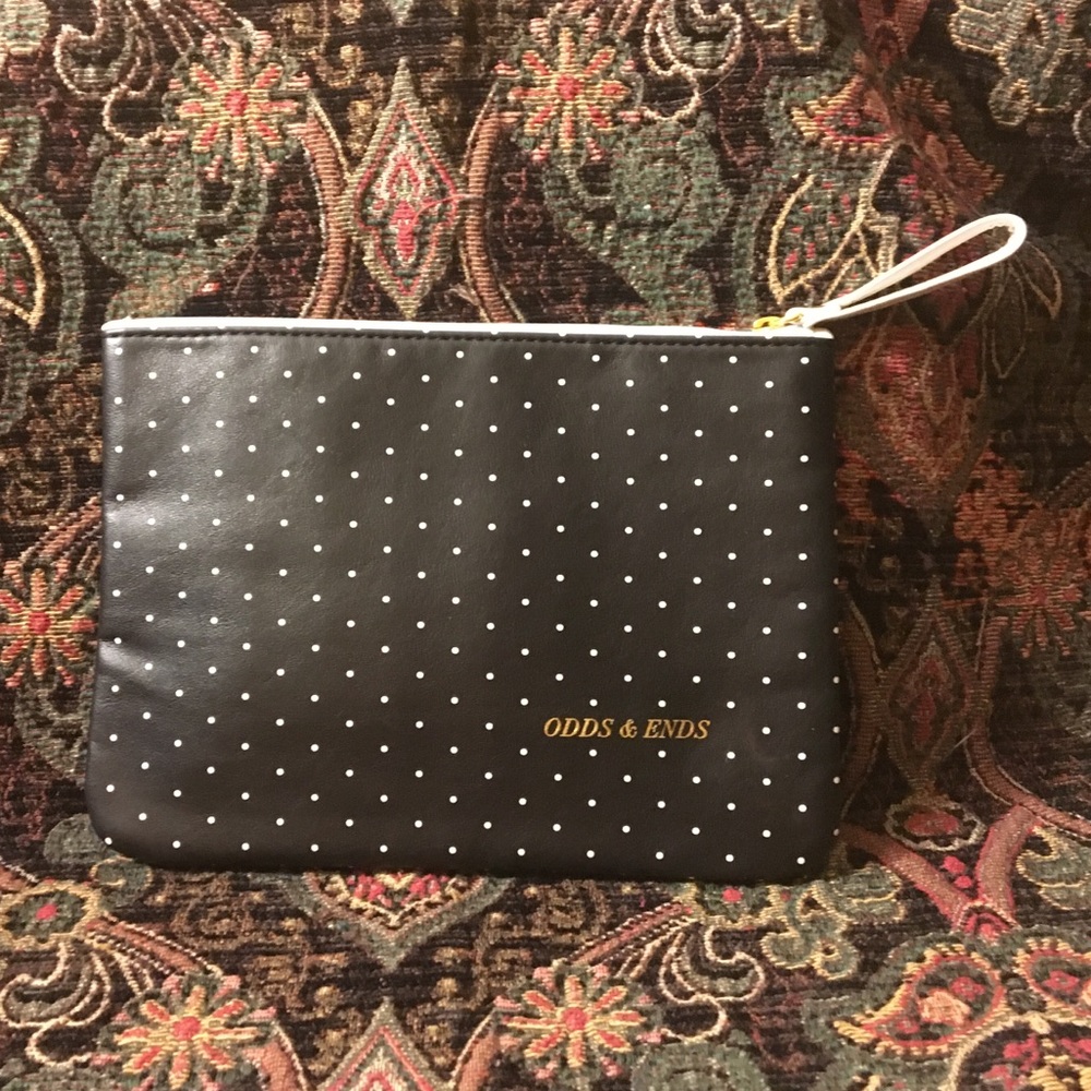 NEW “ODDS & ENDS” Poke A Dot Cosmetic Bag